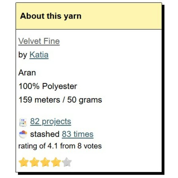 10 balls of Katia "Velvet Fine" chenille yarn in colour Teal - Picture 5 of 5